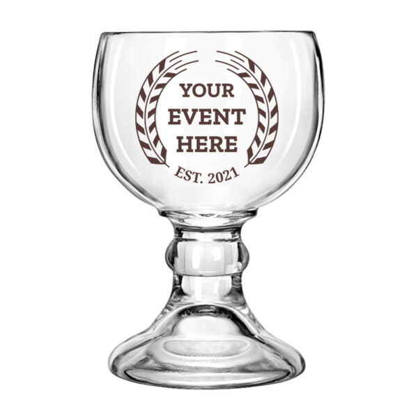 The Schooner Glass is designed with a wide-rimmed bowl to enjoy a beer’s natural flavors - an ideal glass for craft beers, ales, and other flavorful beverages.