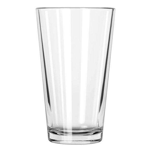 16 oz Mixing Glass that your bar or restaurant can also use as a traditional pint glass for beers, cocktails, water, soda, and more.