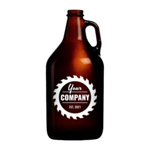The 64 oz Amber Growler is a must-have for unique presentations of homebrews, limited-edition beers, and more.