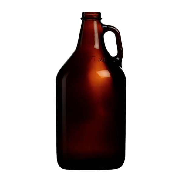 The 64 oz Amber Growler is a must-have for unique presentations of homebrews, limited-edition beers, and more.