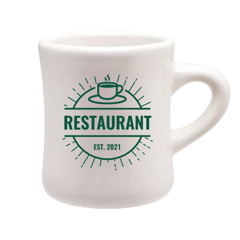 Featured image for “10 oz Vitrified Natural Military Diner Mug”