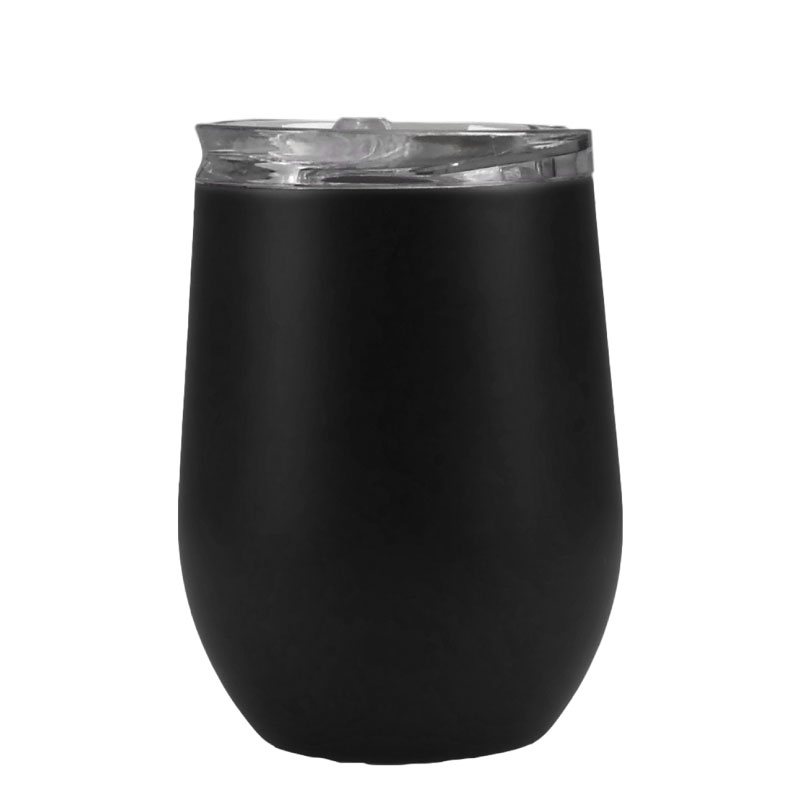 Featured image for “12 oz Black Stemless Wine Tumbler”