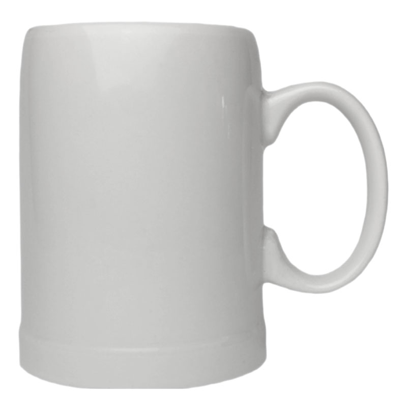 Featured image for “20 oz White Ceramic Stein”